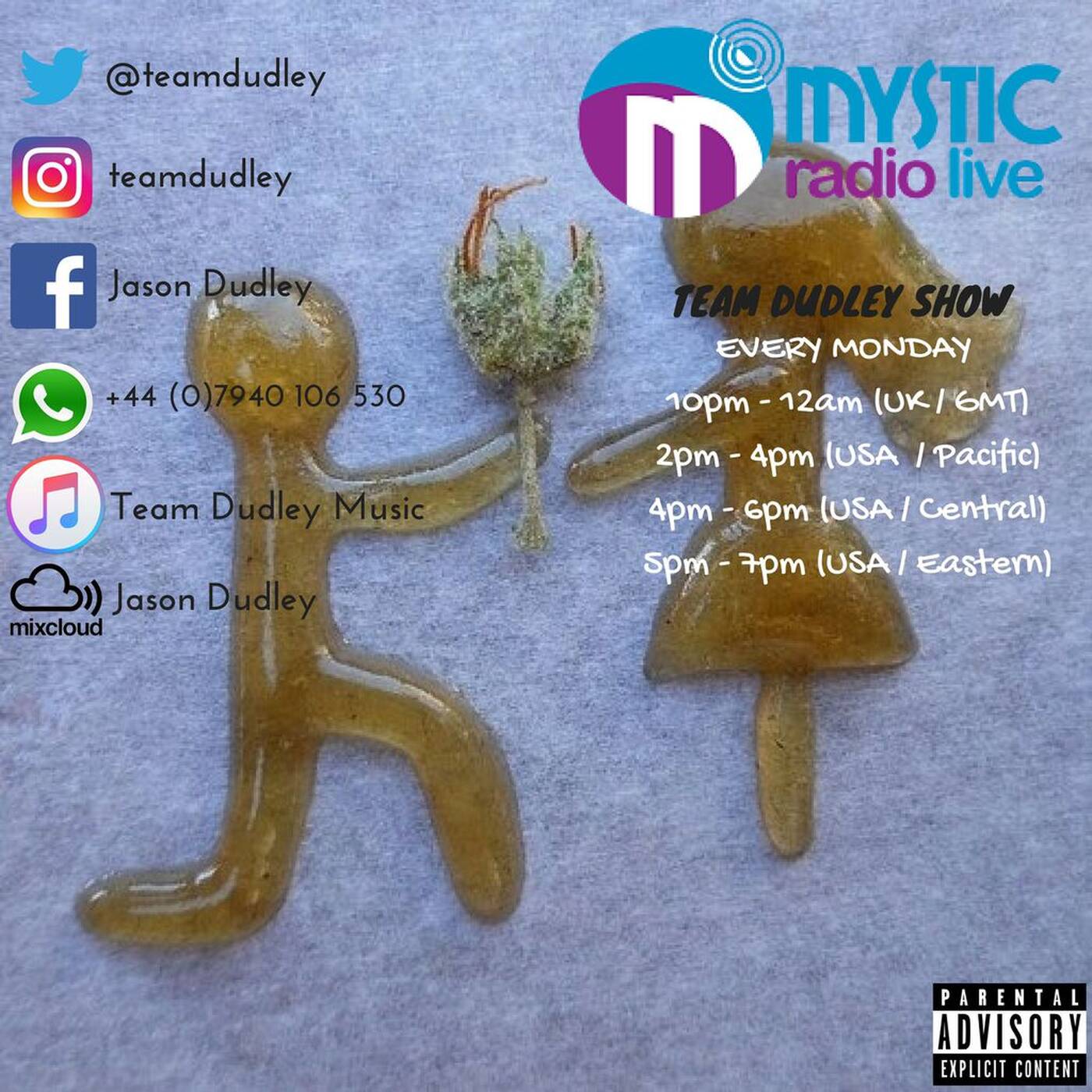 #TeamDudley Show - Mystic Radio Live - February 13th 2017 episode artwork