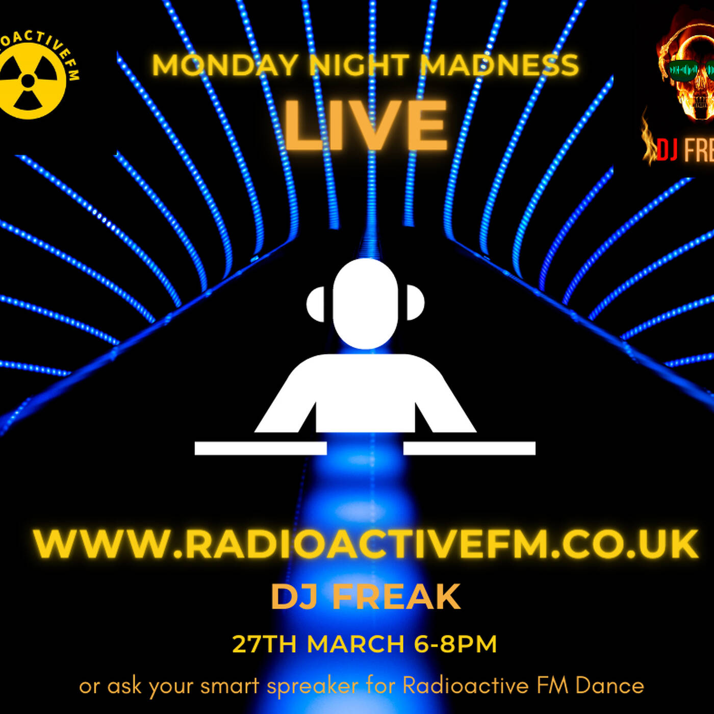 DJ Freak's Monday Night Madness 27.3.23 episode artwork