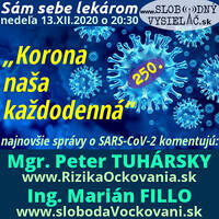 Sám sebe lekárom 250 - 2020-12-13 „Korona naša každodenná“ by Slobodný Vysielač