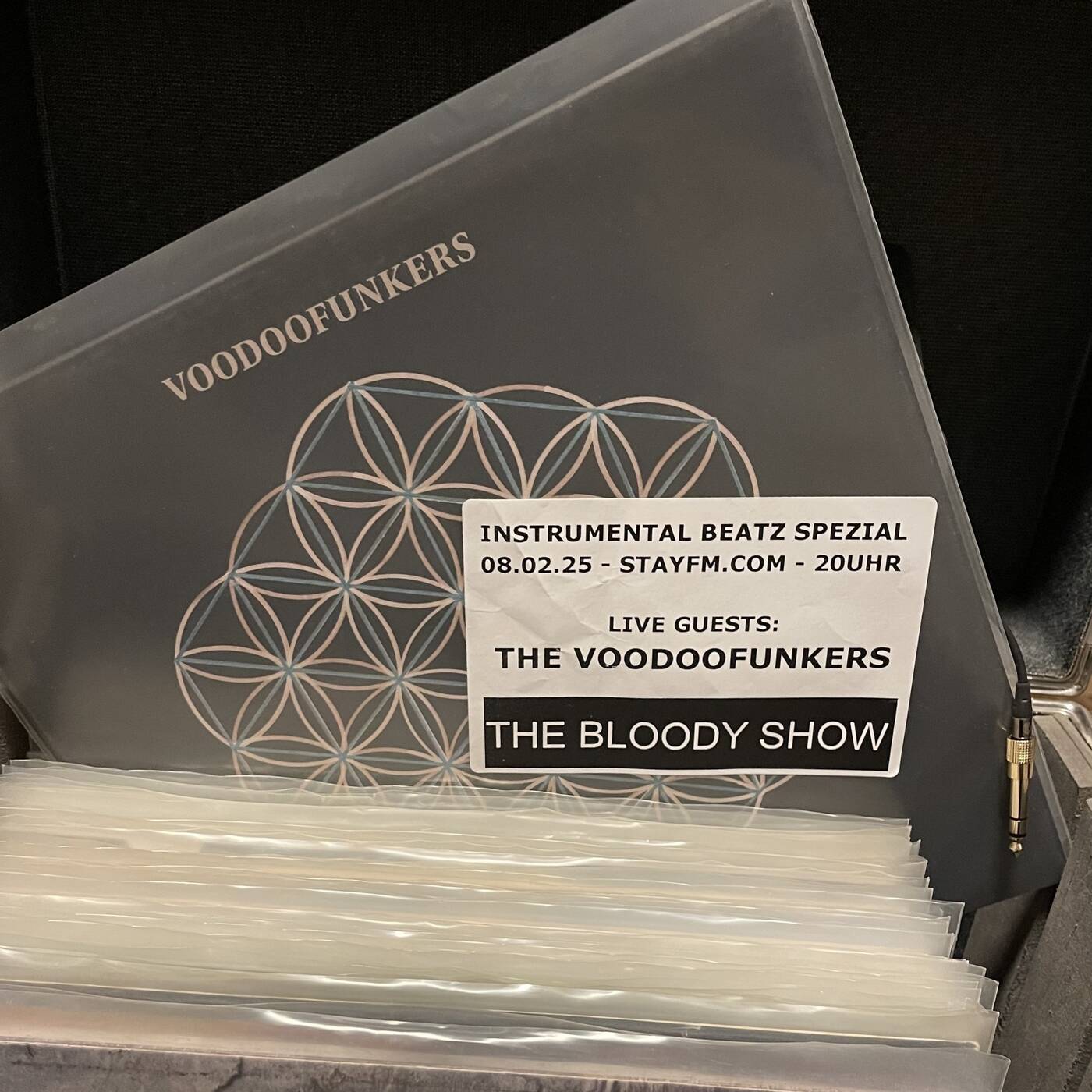 the bloody show 103 - dj bloody & the voodoofunkers - 08.02.25 episode artwork