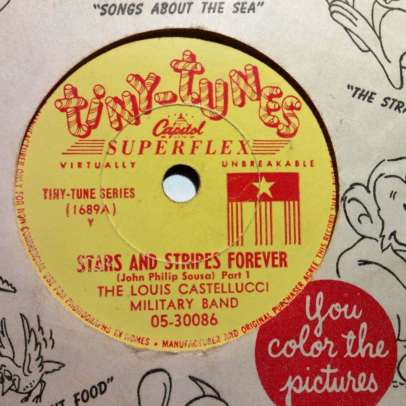 78 Louis Castellucci Military Band ‎– Stars And Stripes Forever episode artwork