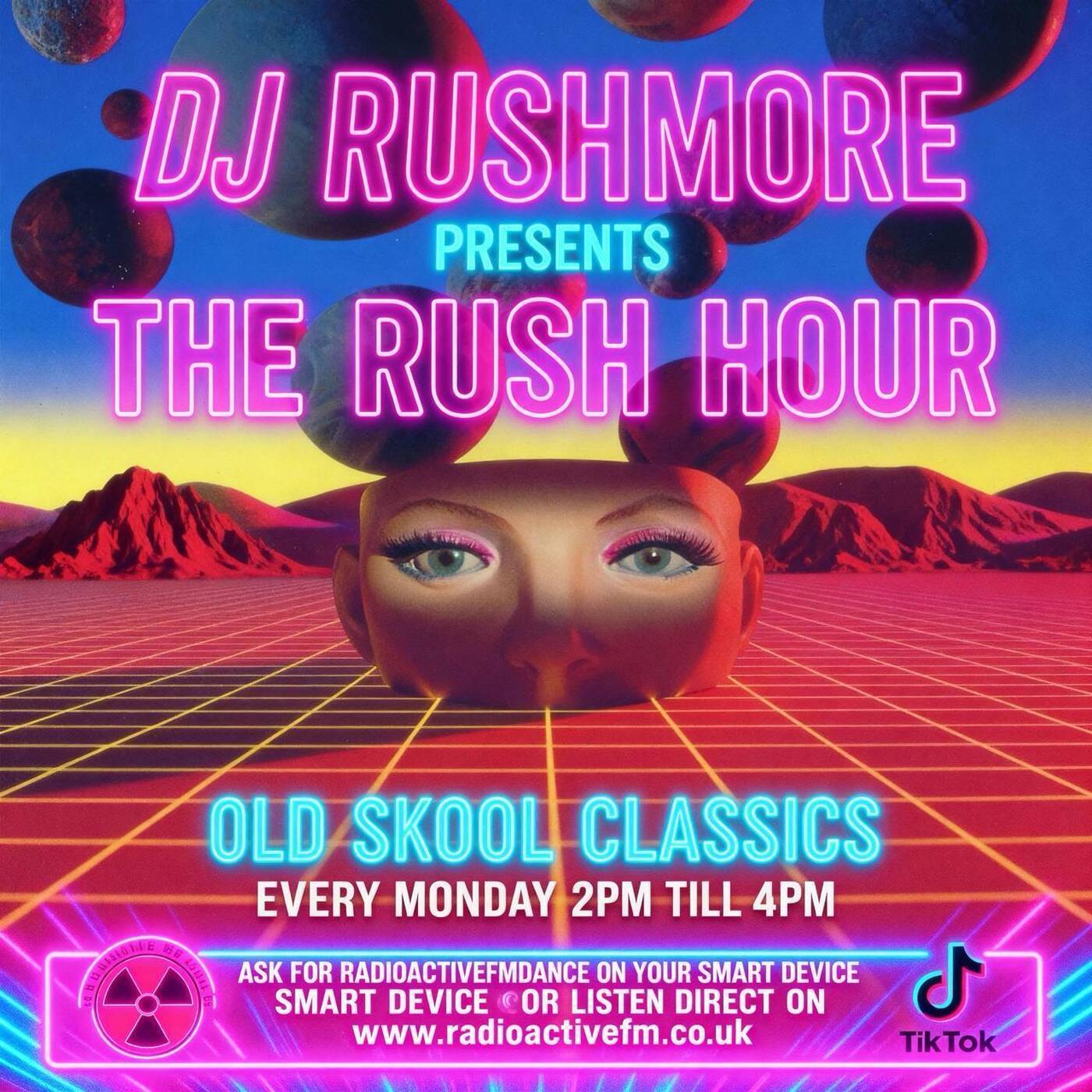 24'11'25 DJ RUSHMORE presents THE RUSH HOUR live on www.radioactivefm.co.uk episode artwork