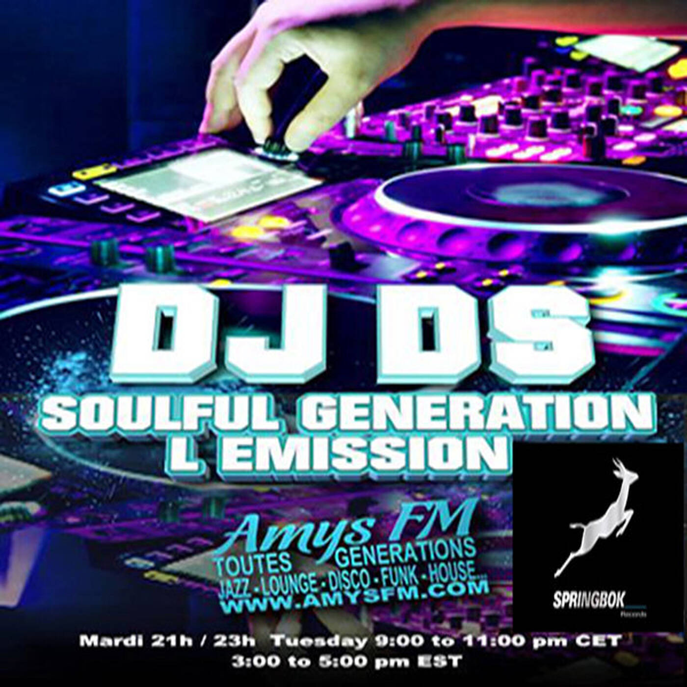 SOULFUL GENERATION ON AMYS FM SUMMER PARTY 4 PART 2 SPECIAL SPRINGBOK RECORDS 28-07-2015 episode artwork