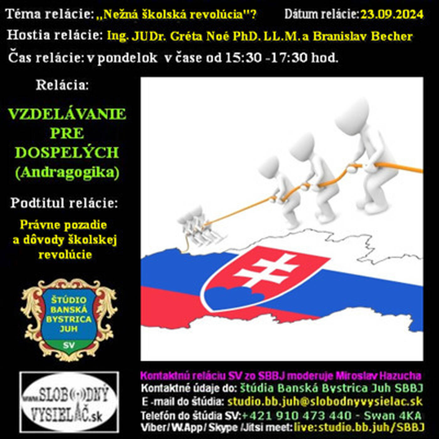 Vzdelávanie pre dospelých 420 - 2024-09-23 „Nežná školská revolúcia“ ? episode artwork