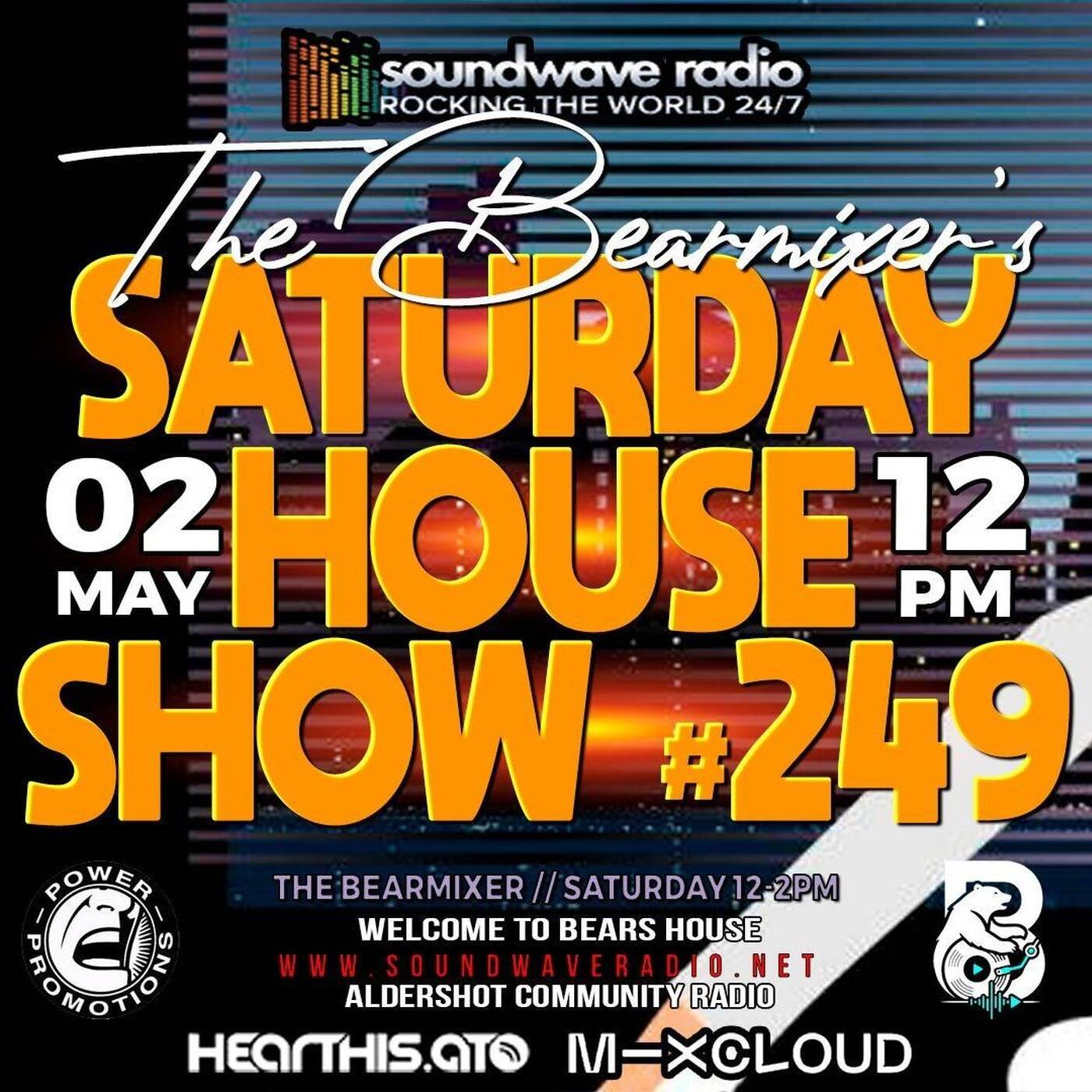 Soundwave Radio Saturday House Show #249 - 2nd May 2026 episode artwork