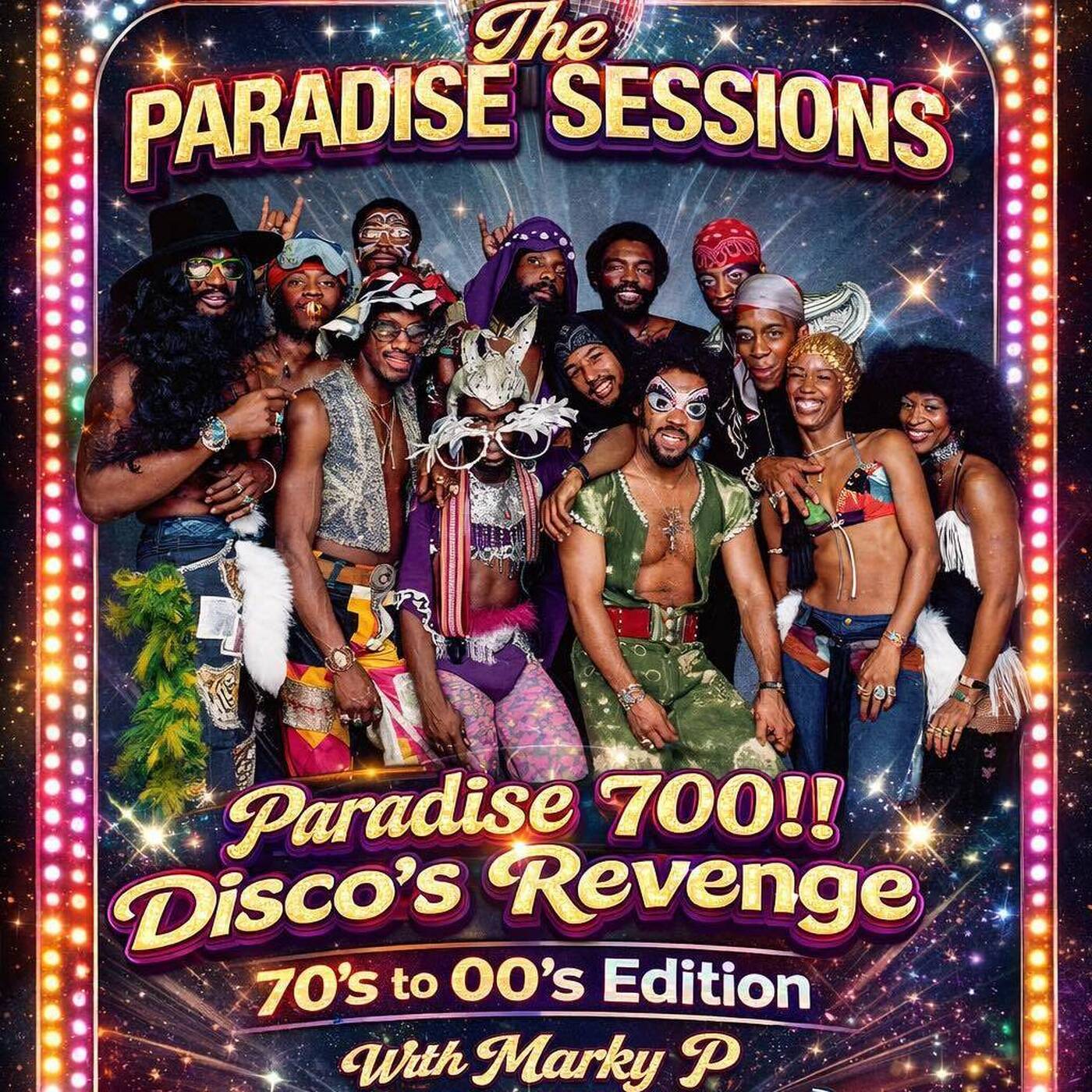 Paradise Sessions 700 - Disco's Revenge - Stars on 45’s featuring DJ Allan’s Awesome 4Some . With Marky P - Cruise FM  - 1st April 2026