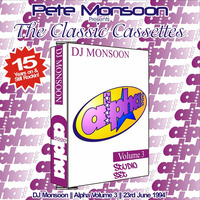 DJ Monsoon - Alpha 3 - Studio Set (23rd June 1994) by Pete Monsoon