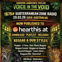 1675# Subterranean Zone Radio 29 03 26 - Dub Music • Dubtronica • Dubstyle • Ambient Dub.WAV by info@infectiousuneaseradio.com