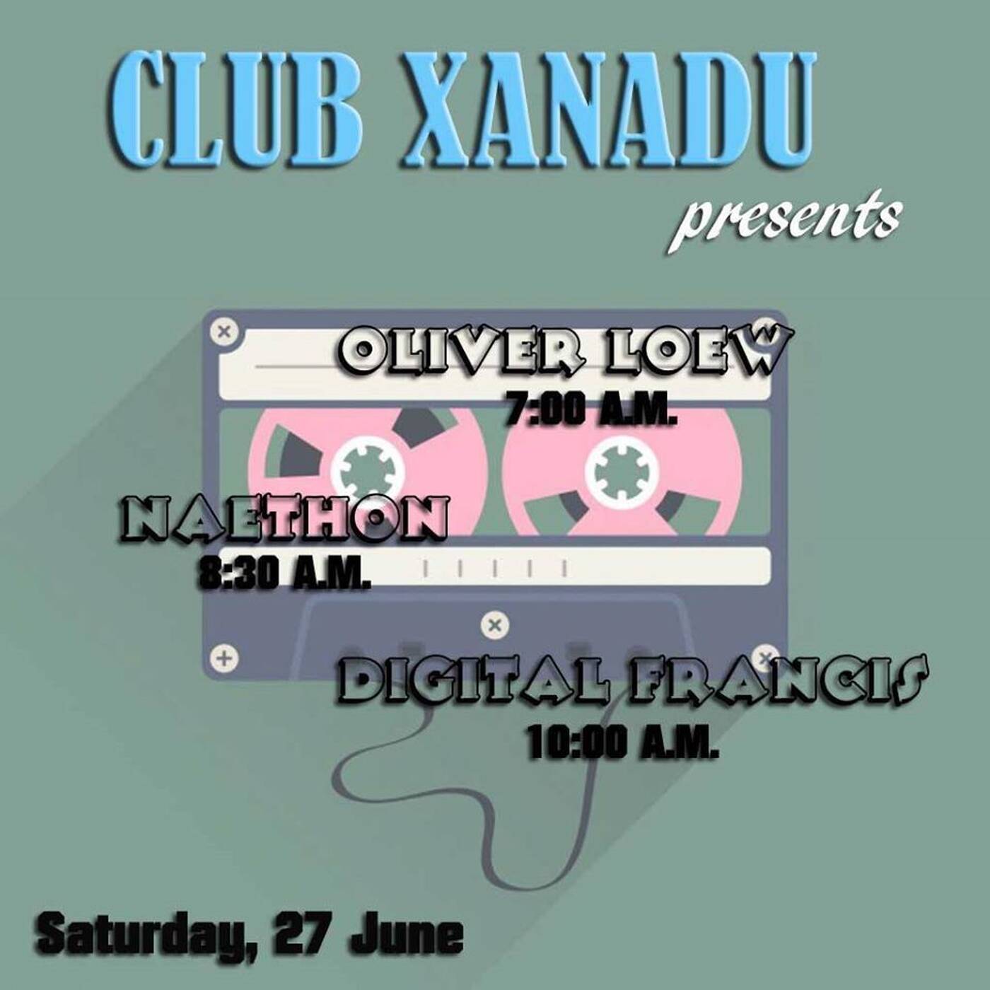 Extendend Deep & Dub Techno Session | Club Xanadu SL | 27th June 2020 episode artwork
