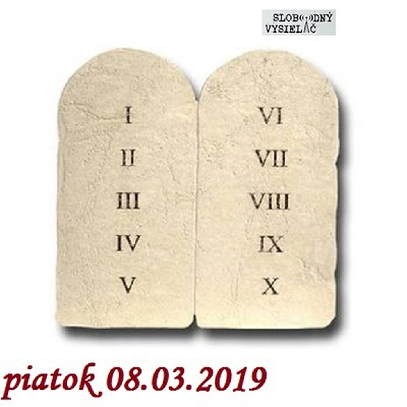 Cesta vzostupu 89 - 2019-03-08 Nepožiadaš majetku blížneho svojho, ani ničoho, čo jeho je ! episode artwork