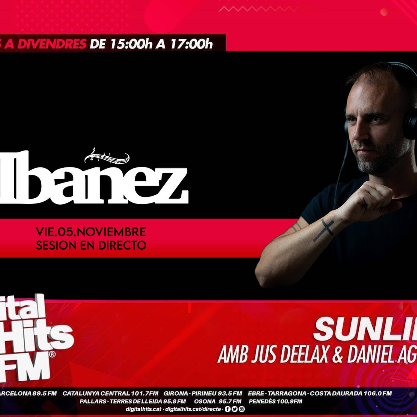 Ibañez session Hits fm episode artwork