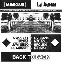 PESKA @ 141.bpm BACK TO BACK 13/07/19 (PROMO MIX) by OSKAR 41