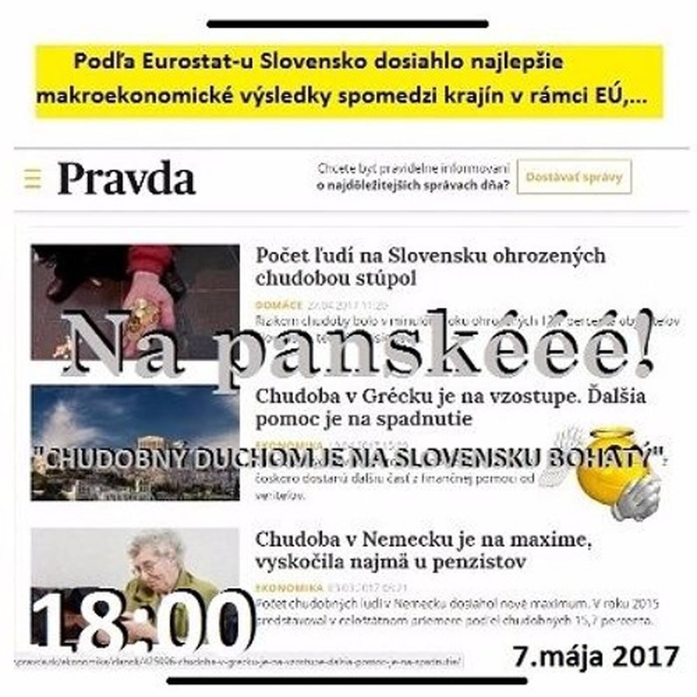 Na panské - 2017-05-07 humoristický týždenník 14/2017 episode artwork