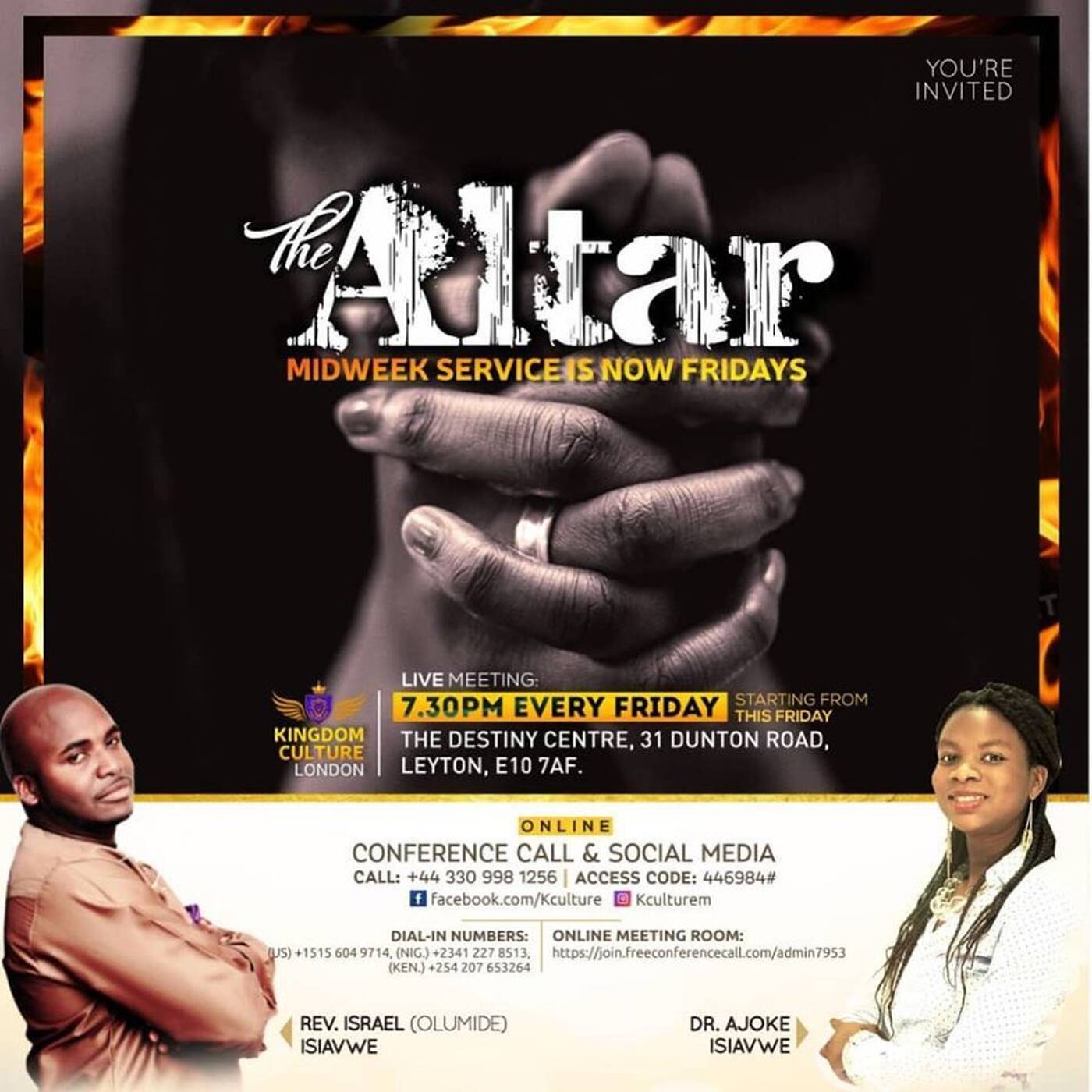 Rev Israel (Olumide) Isiavwe - The Altar - 140619 episode artwork