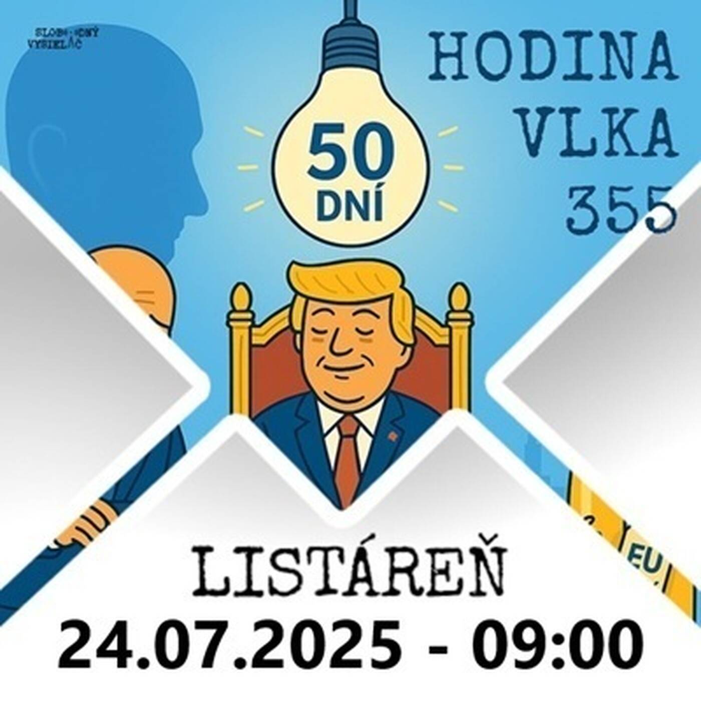 Hodina vlka 355 - 2025-07-24 listáreň episode artwork