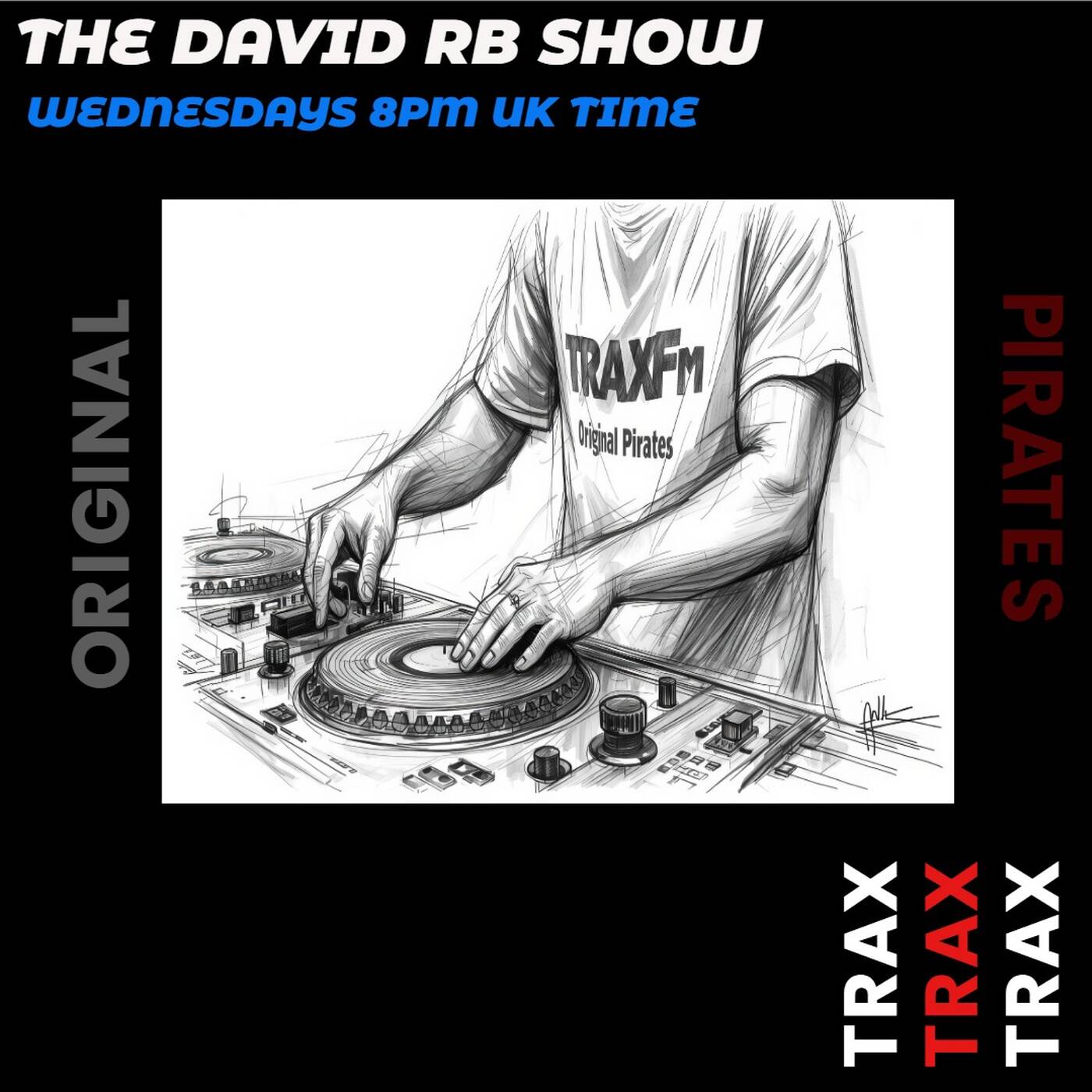 David RB Show Replay on www.traxfm.org - 22nd April 2026 episode artwork