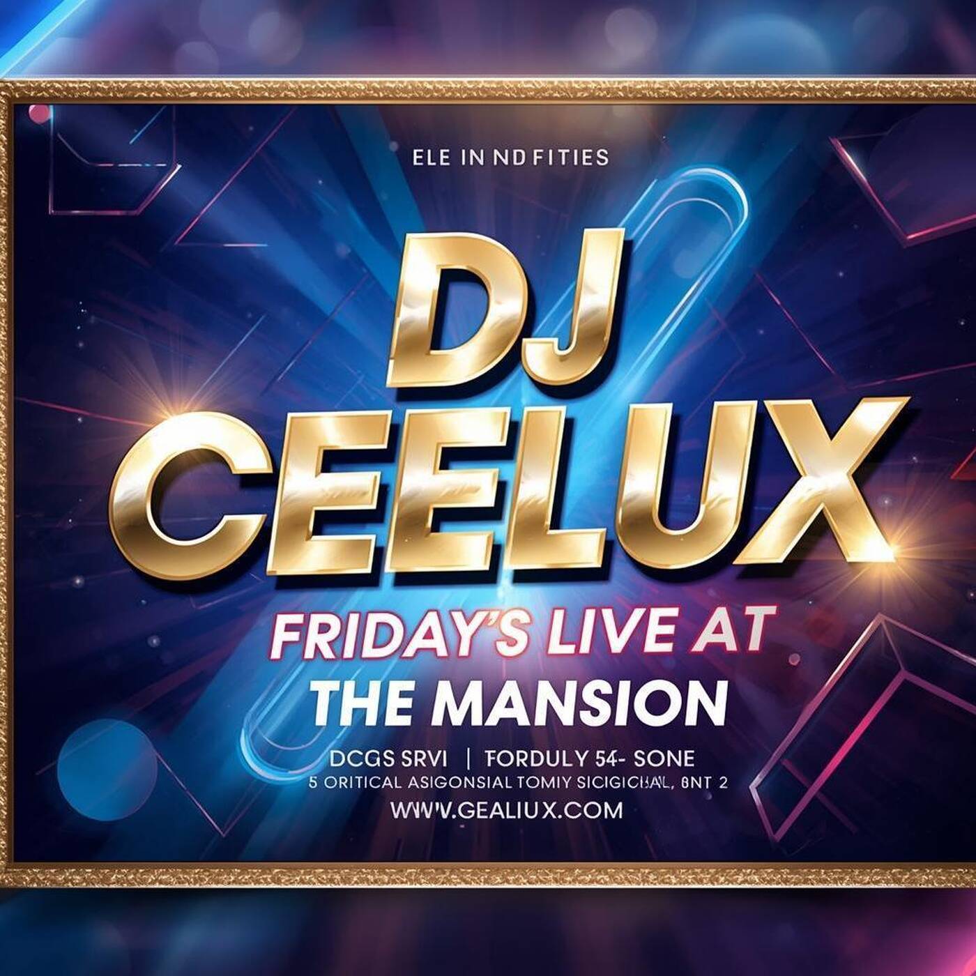 Ceelux -Friday's Live At Ceelux' Mansion 05/09/2025 episode artwork