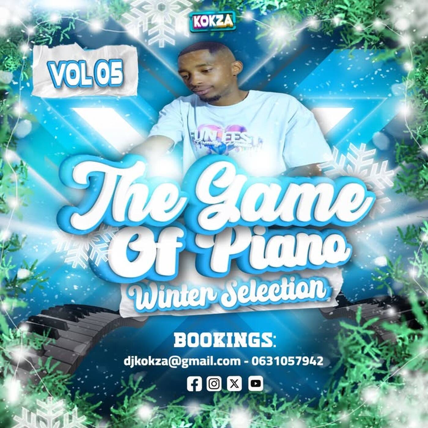 The Game Of Piano ,Vol 5 - Winter Selection Mixed By DJ KOKZA