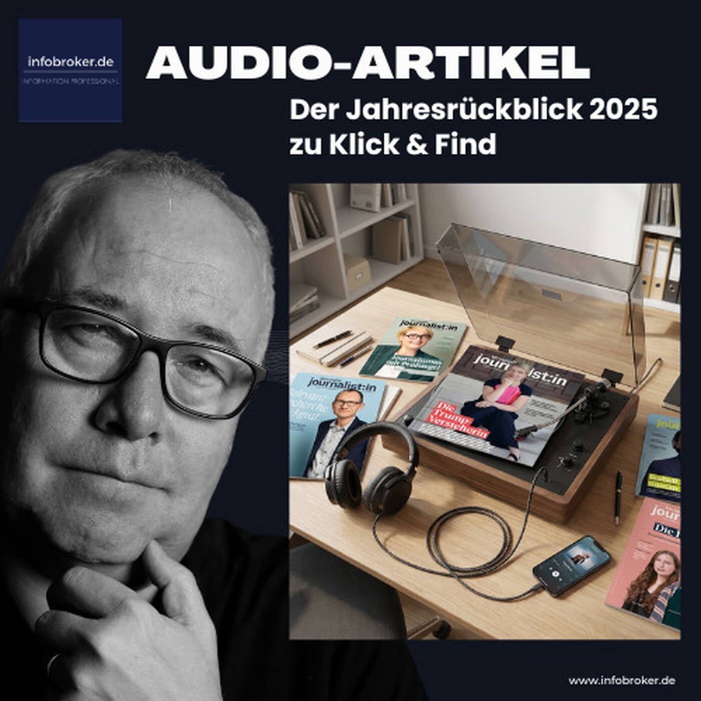 Jahresrückblick Wirtschaftsjournalist 2025 - Klick & Find Kolumne von Michael Klems episode artwork