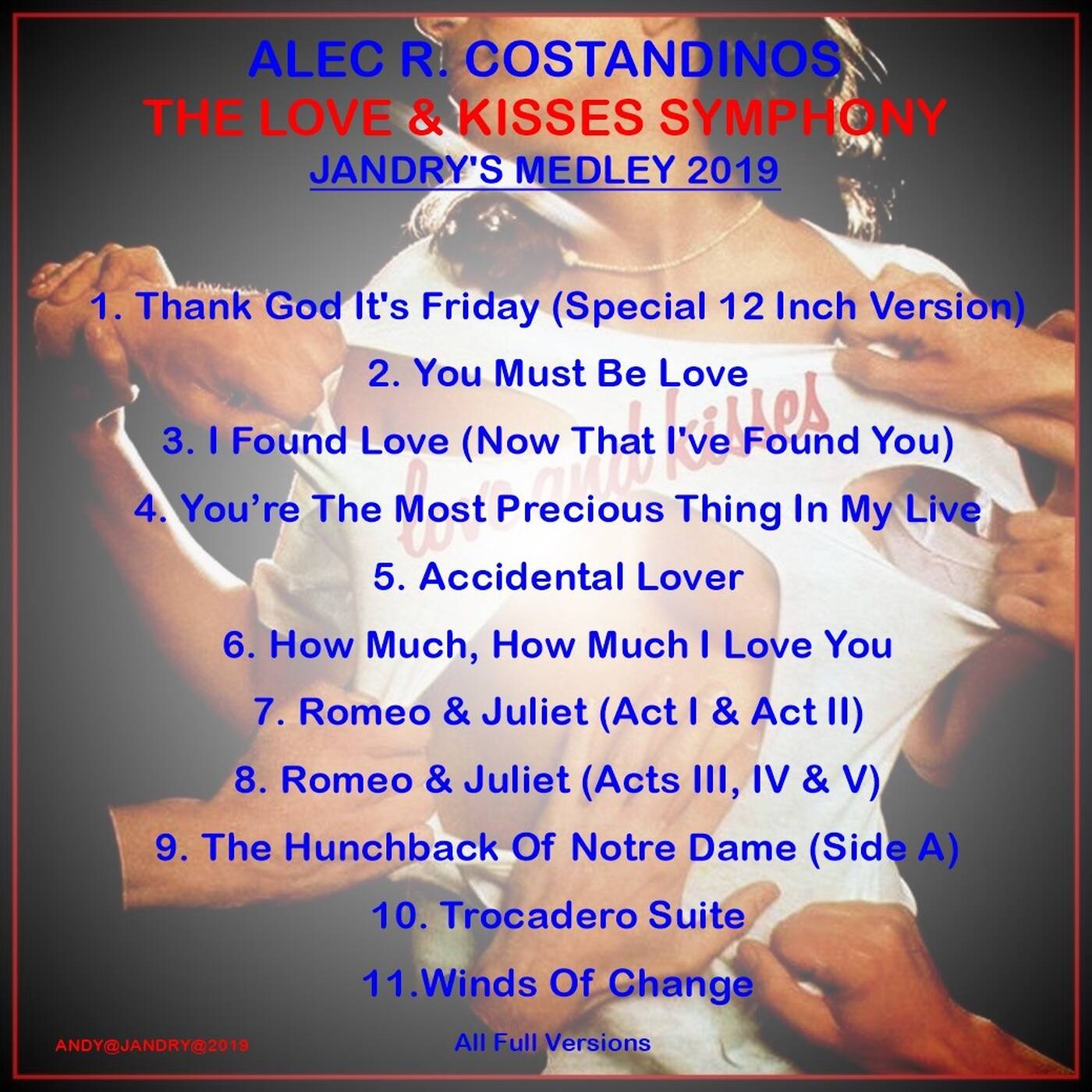 Alec R. Costandinos-The Love And Kisses Symphony (Jandry's Medley 2019) episode artwork