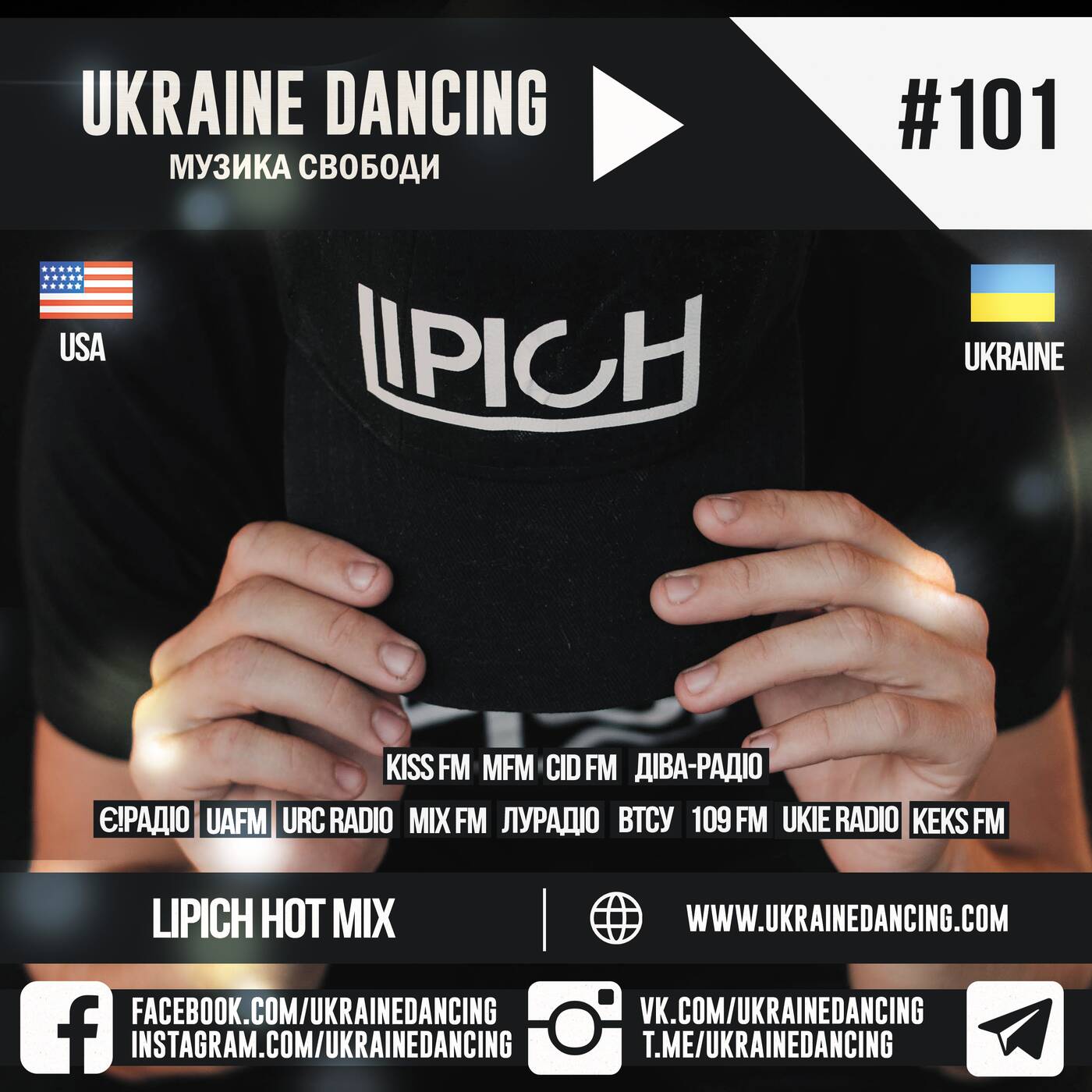 Ukraine Dancing - Podcast #101 (Mix by Lipich) [KEXXX FM 01.11.2019]