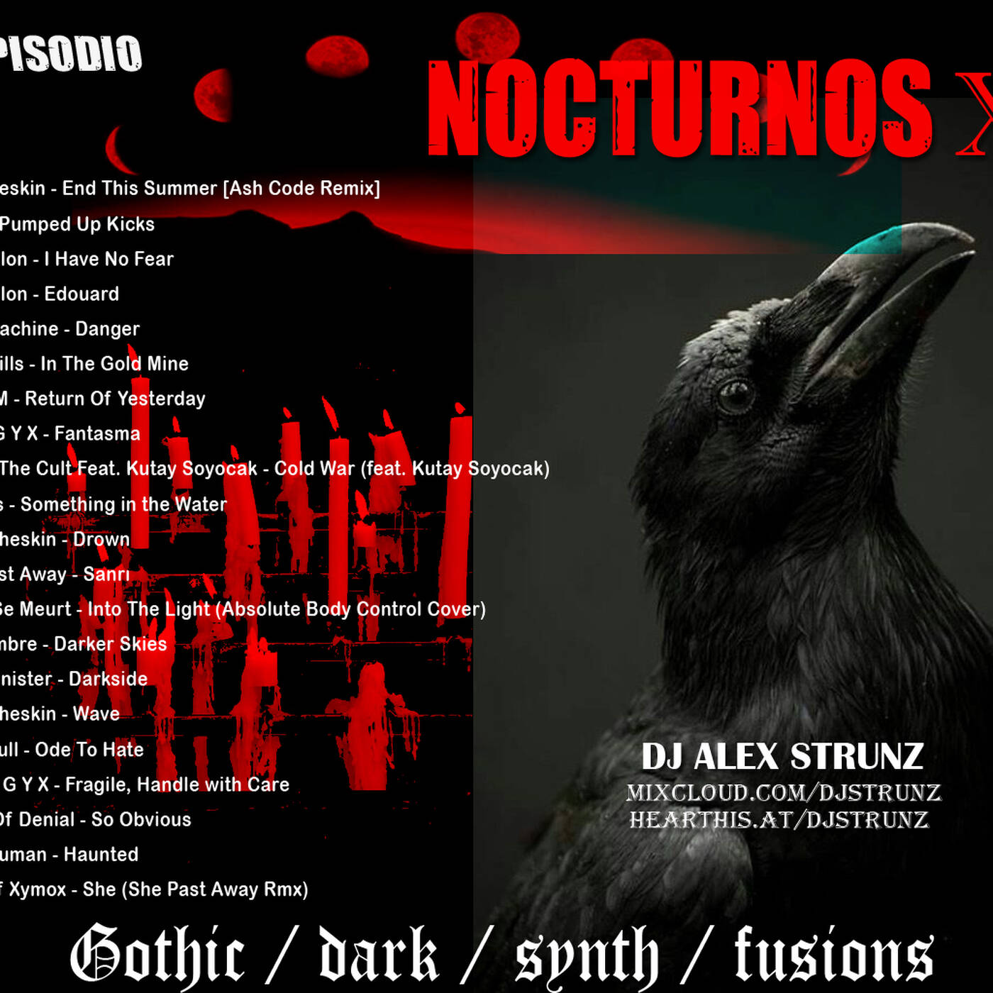 Dj Alex Strunz @ NOCTURNOS XV (15 EPISODIO) - GOTHIC-DARK-SYNTH-FUSIONS - 08-11-2020 episode artwork