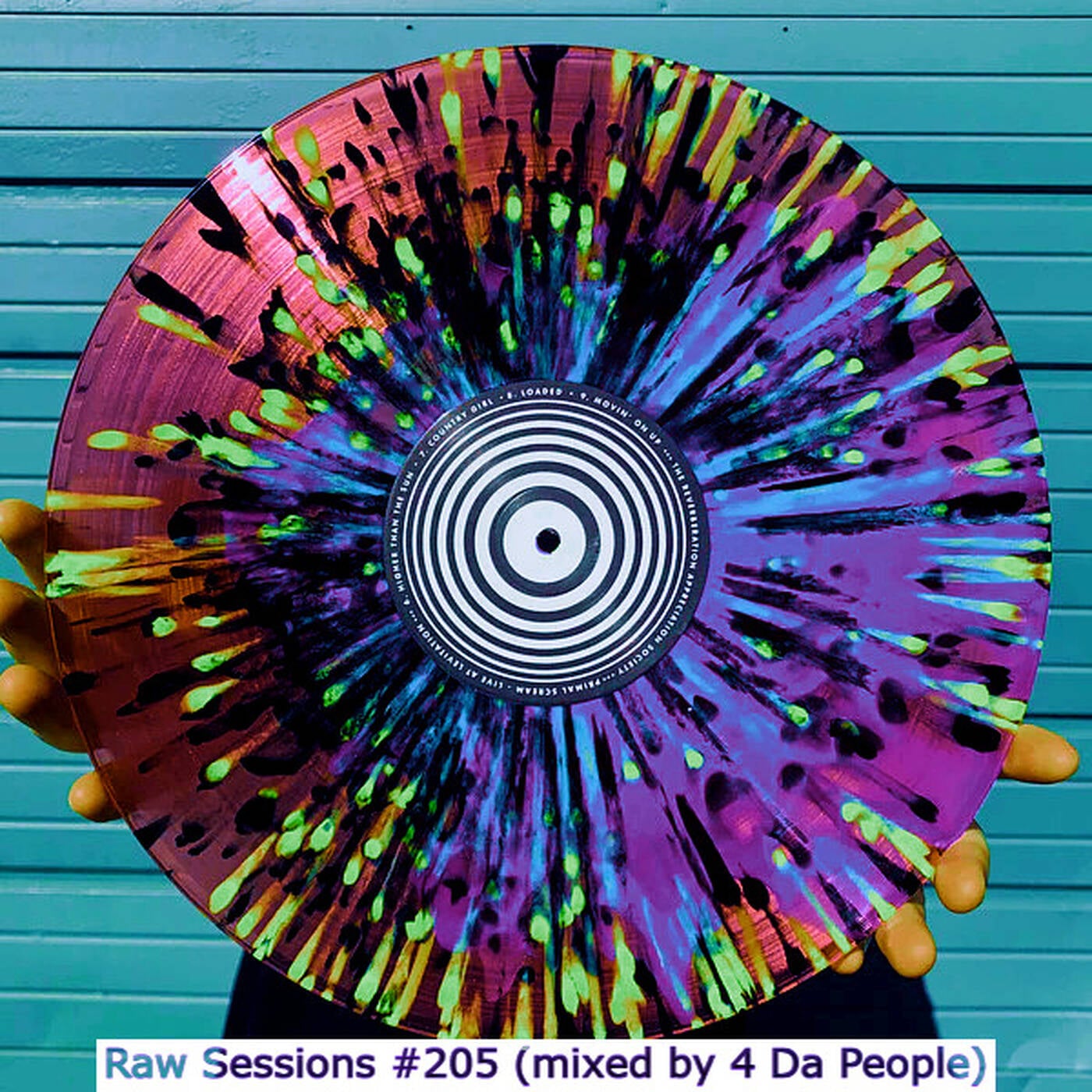 Raw Sessions #205 (mixed by 4 Da People) episode artwork