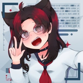 女子高生　眼鏡（仮）．ｃｏｍ / R1U