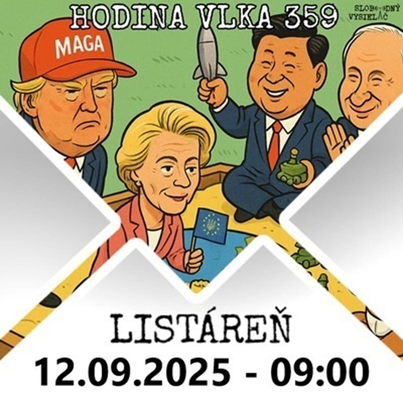 Hodina vlka 359 - 2025-09-12 listáreň episode artwork