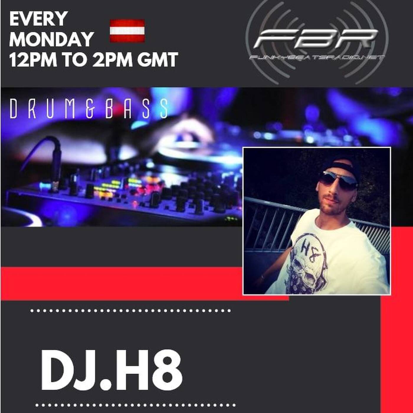 DJ H8 - Live - Funkybeatsradio.net - 15.10.2018 - #6 episode artwork