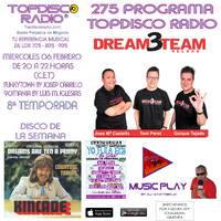 275 Programa Topdisco Radio - Music Play Entrevista Dream Team Reload - Funkytown - 90Mania 06.02.2019 by Topdisco Radio