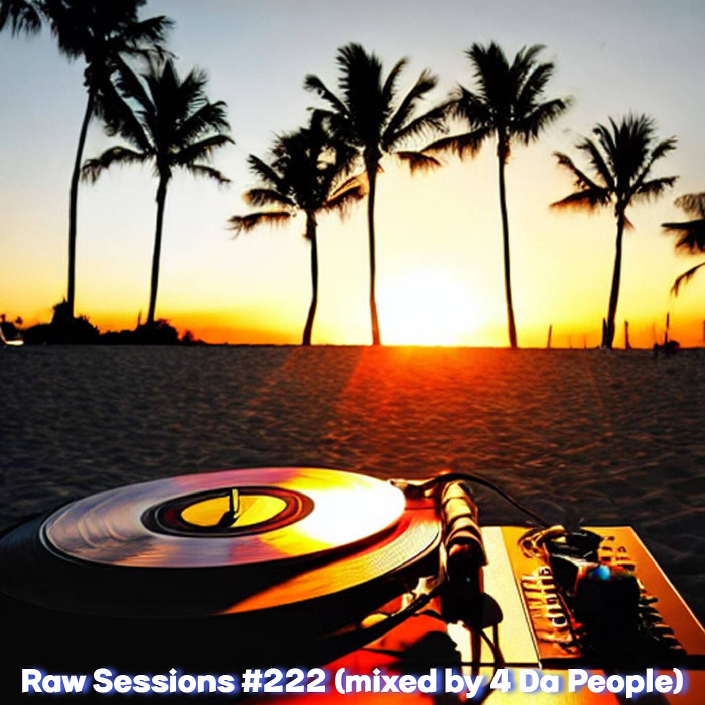 Raw Sessions #222 (mixed by 4 Da People) episode artwork