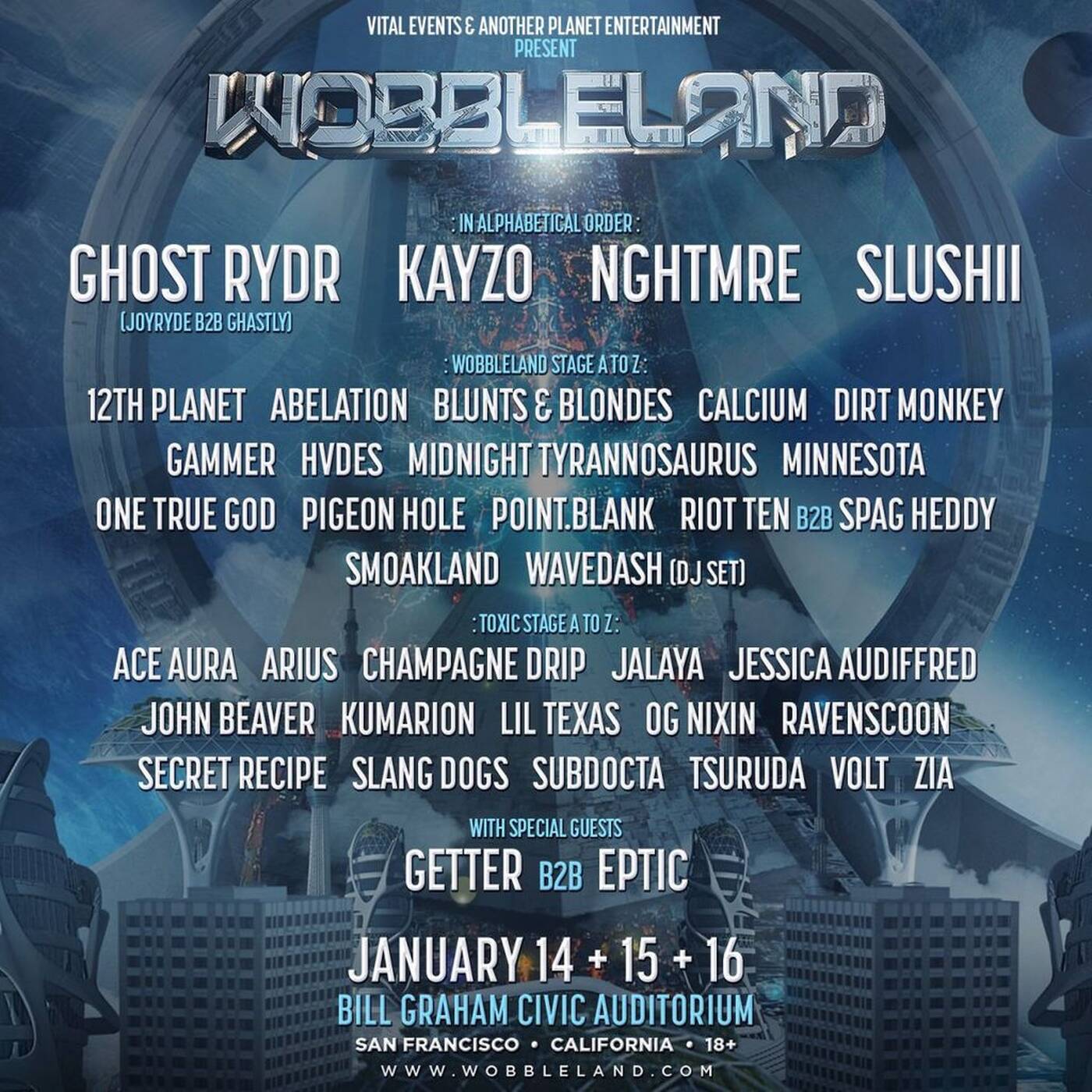 Blunts & Blondes - Live @Wobbleland, Bill Graham Civic Auditorium San Francisco - 15.01.2022 episode artwork