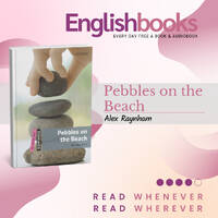 Pebbles on the beach by EnglishBooks