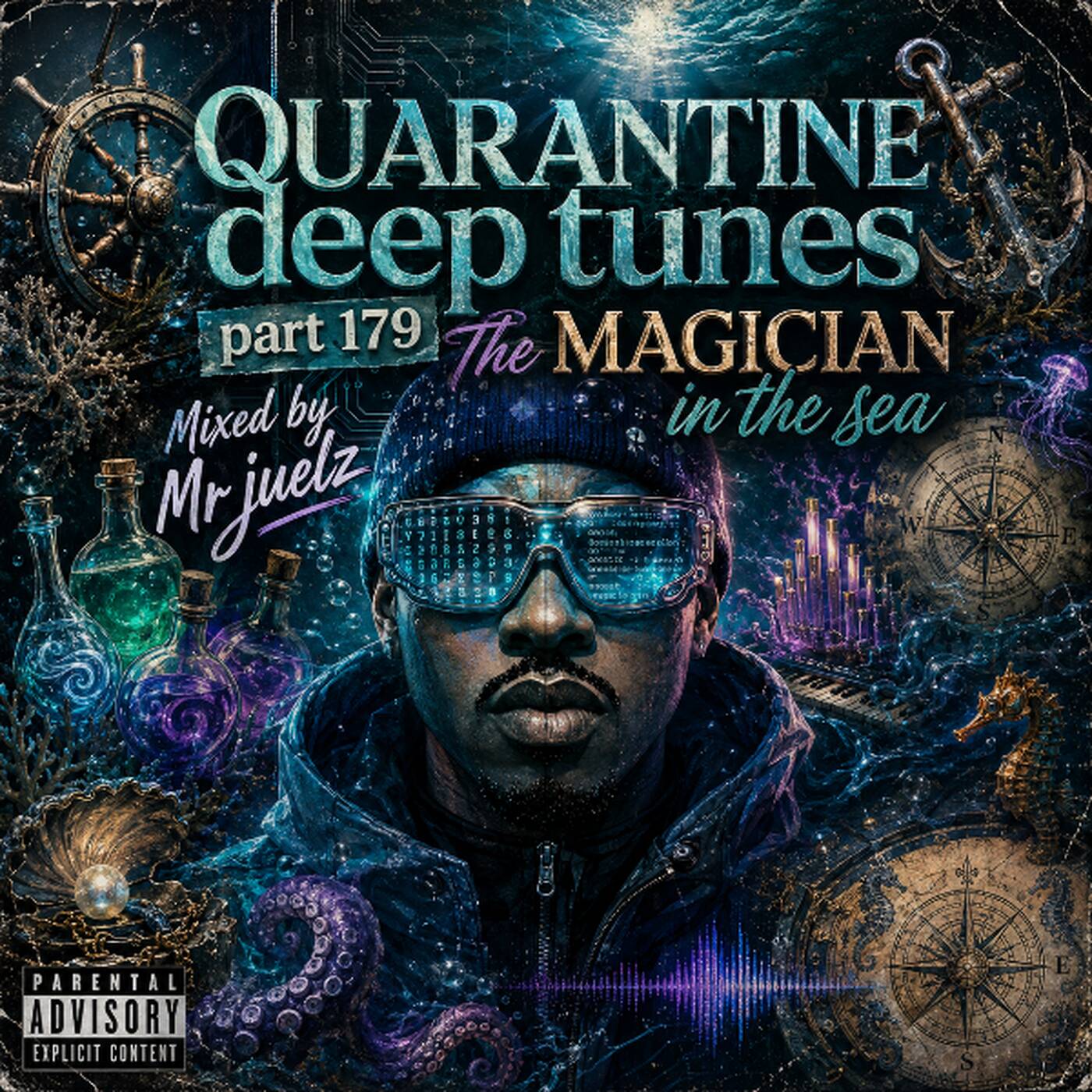 QDT - QUARANTINE Deep Tunes Part 179 Mixed by Mr Juelz ( The MAGICIAN in the sea) episode artwork