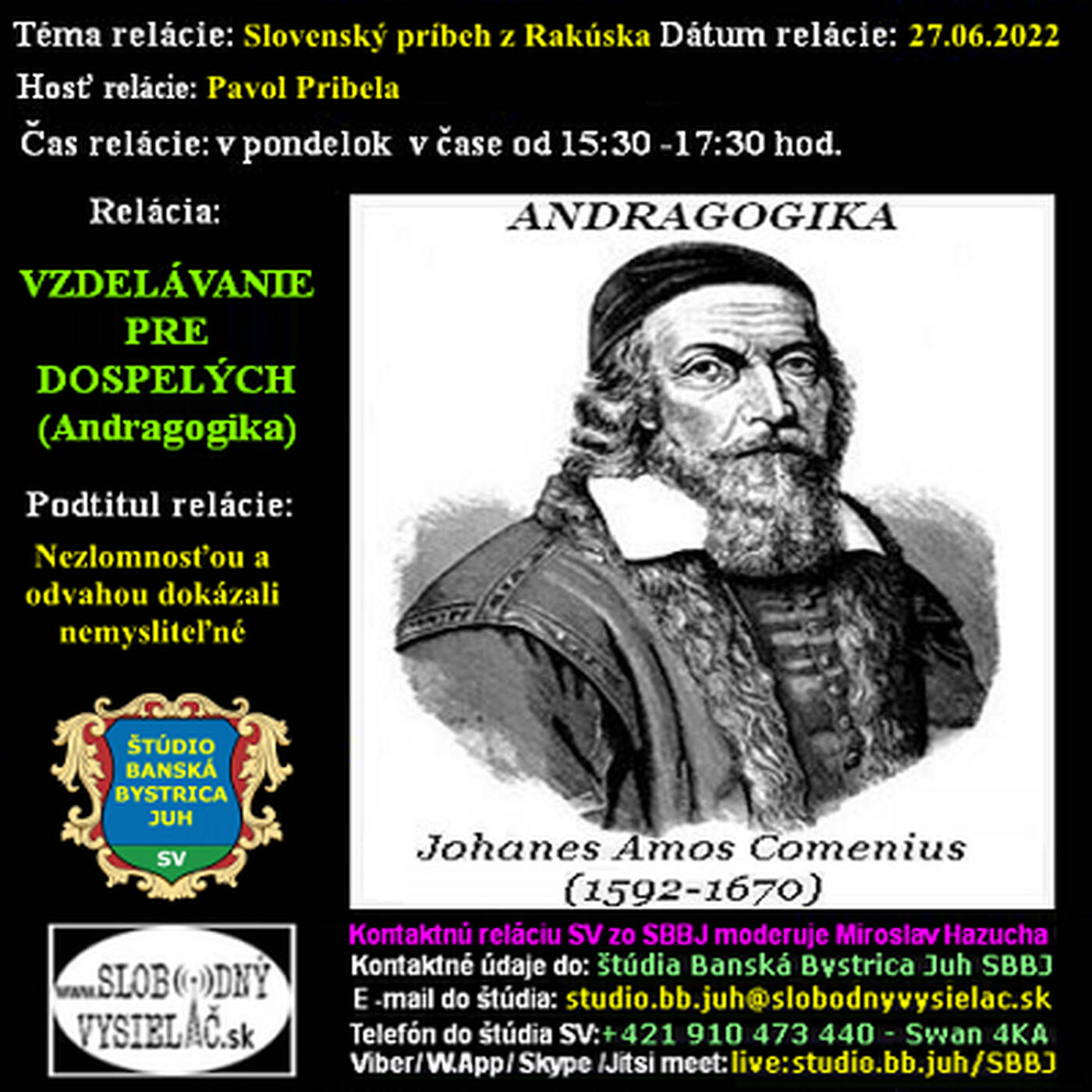 Vzdelávanie pre dospelých 306 - 2022-06-27 Slovenský príbeh z Rakúska episode artwork