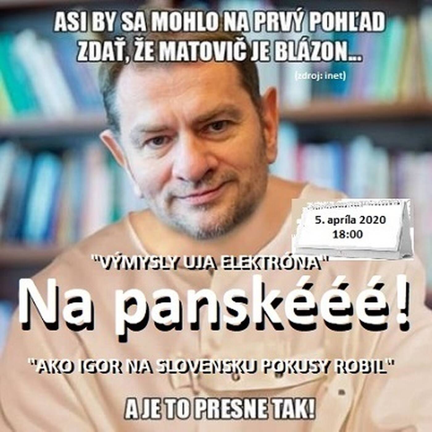 Na panské - 2020-04-05 humoristický týždenník 14/2020 episode artwork