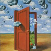 Eine Tuer Endlos Viele Moeglichkeiten by Pa!rizio