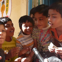 Children singing in Jaisalmer (Rec India) by Alphant