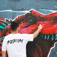 KERIM MUŠANOVIĆ - Graffiti, Streetart, Murals, Concept Walls - SPRAY SARAJEVO - Graffiti Workshops - Muralfestivals - Sarajevo [ BOSNIA-HERZEGOVINA ] by Radio X Interviews
