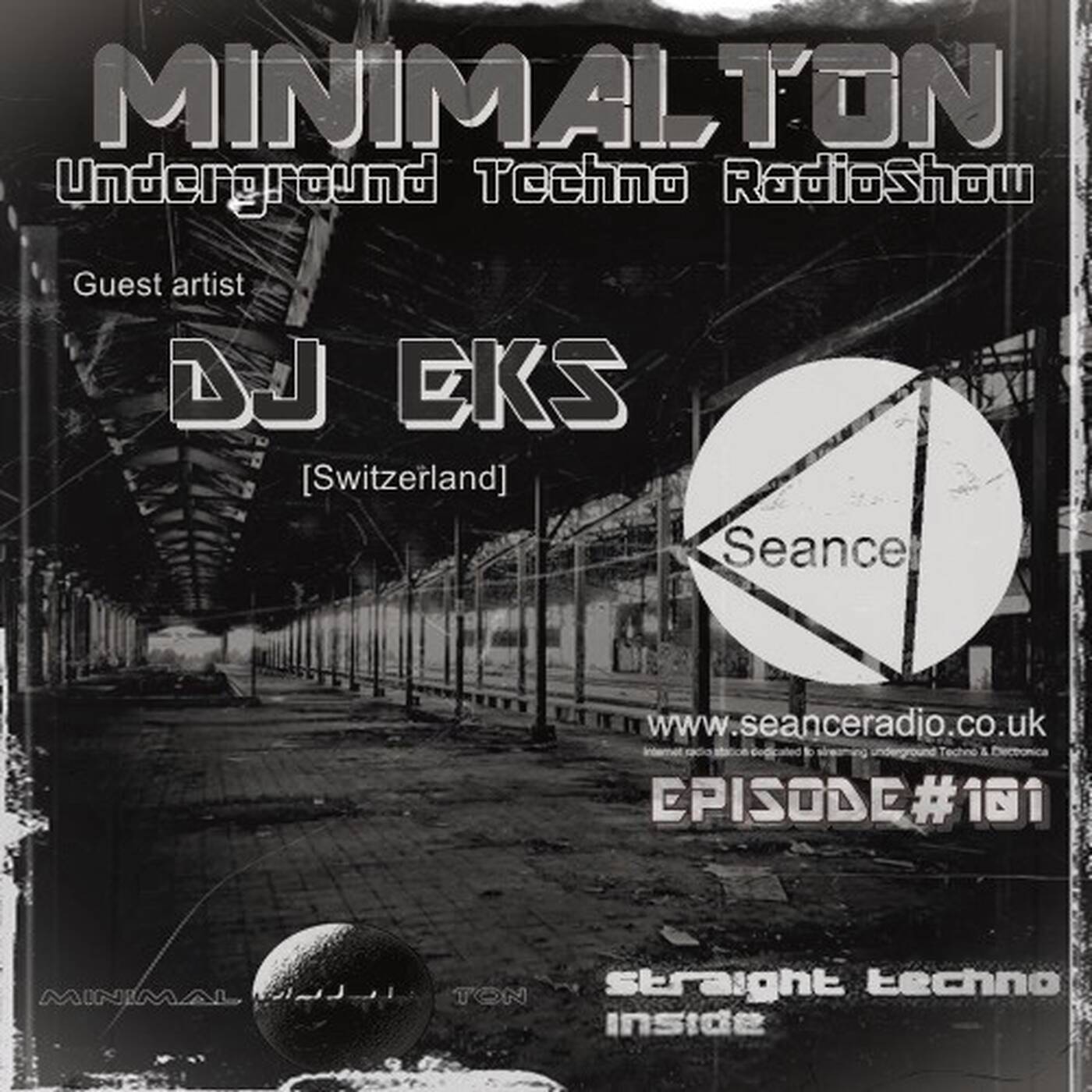 DJ EKS @ Episode #101 Minimalton RadioShow [Germany] at Seance Radio [UK] episode artwork