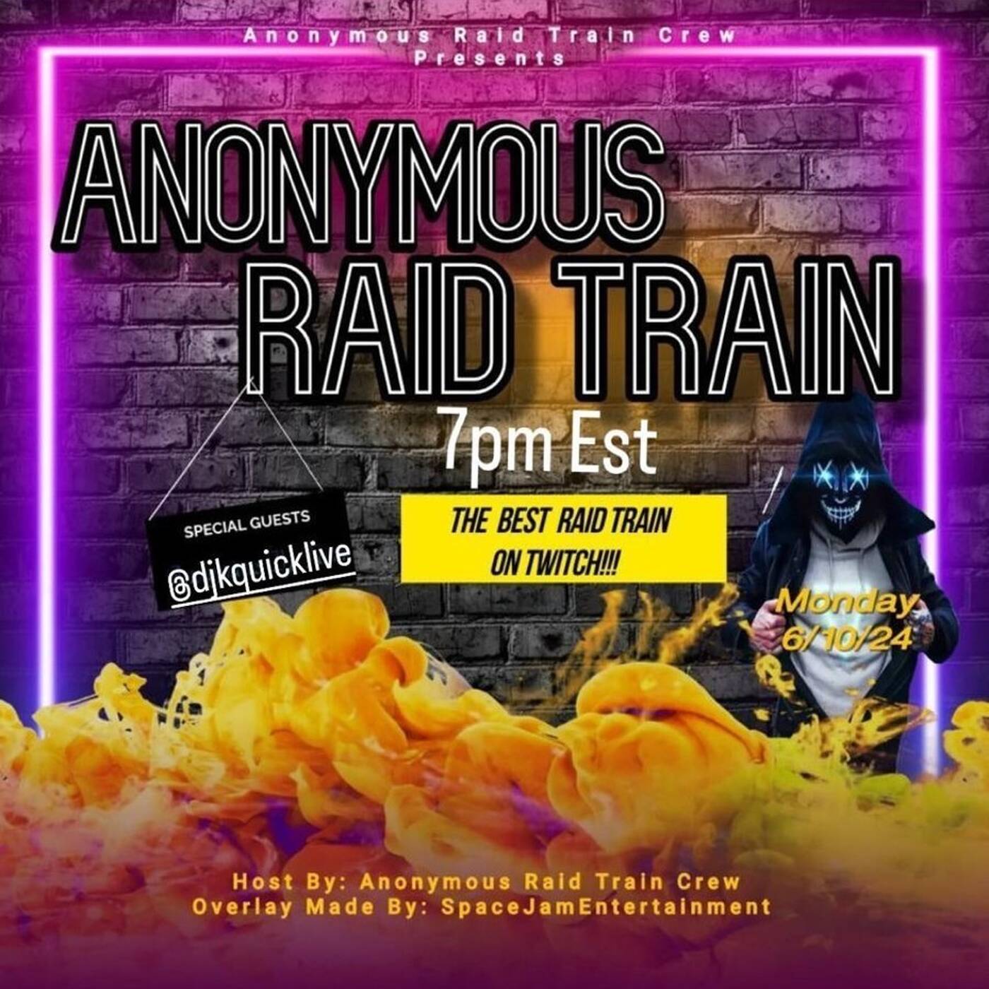 ANONYMOUSRAIDTRAINHosted By _______  7-8PMEST‼️| @_______ IN THE MIX (Jun 10, 2024) episode artwork