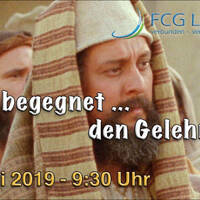 Jesus begegnet ... den Gelehrten [#0546] @Kraftwerk_MaxFichtner by Frank Vornheder