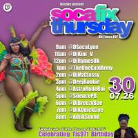 SOCA FIX THURSDAY🚄RAID🌍TRAIN🚆🥳HBD @Tis971 Hosted By The BESTIES 🕖7-8🕗PM🚨EST‼️ (JULY 30 , 2026) by DjKquickLive Mixes