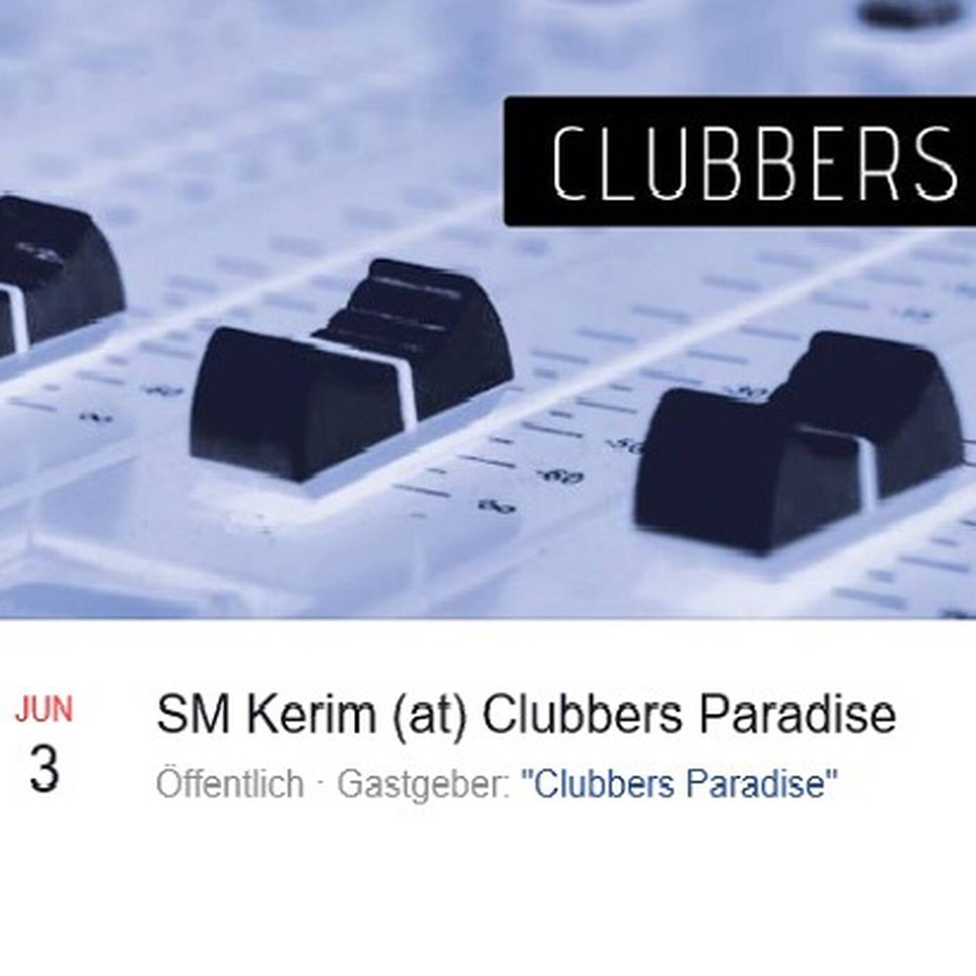 SM KERIM - Live @ Clubbers Paradise @ Radio Darmstadt (03.06.2017) episode artwork