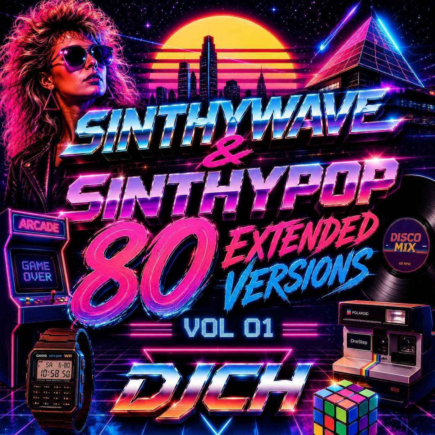 SINTHYWAVE & SINTHYPOP 80 90 EXTENDED VERSIONS VOL 01 episode artwork