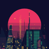 Dark synthwave by Moonlighted