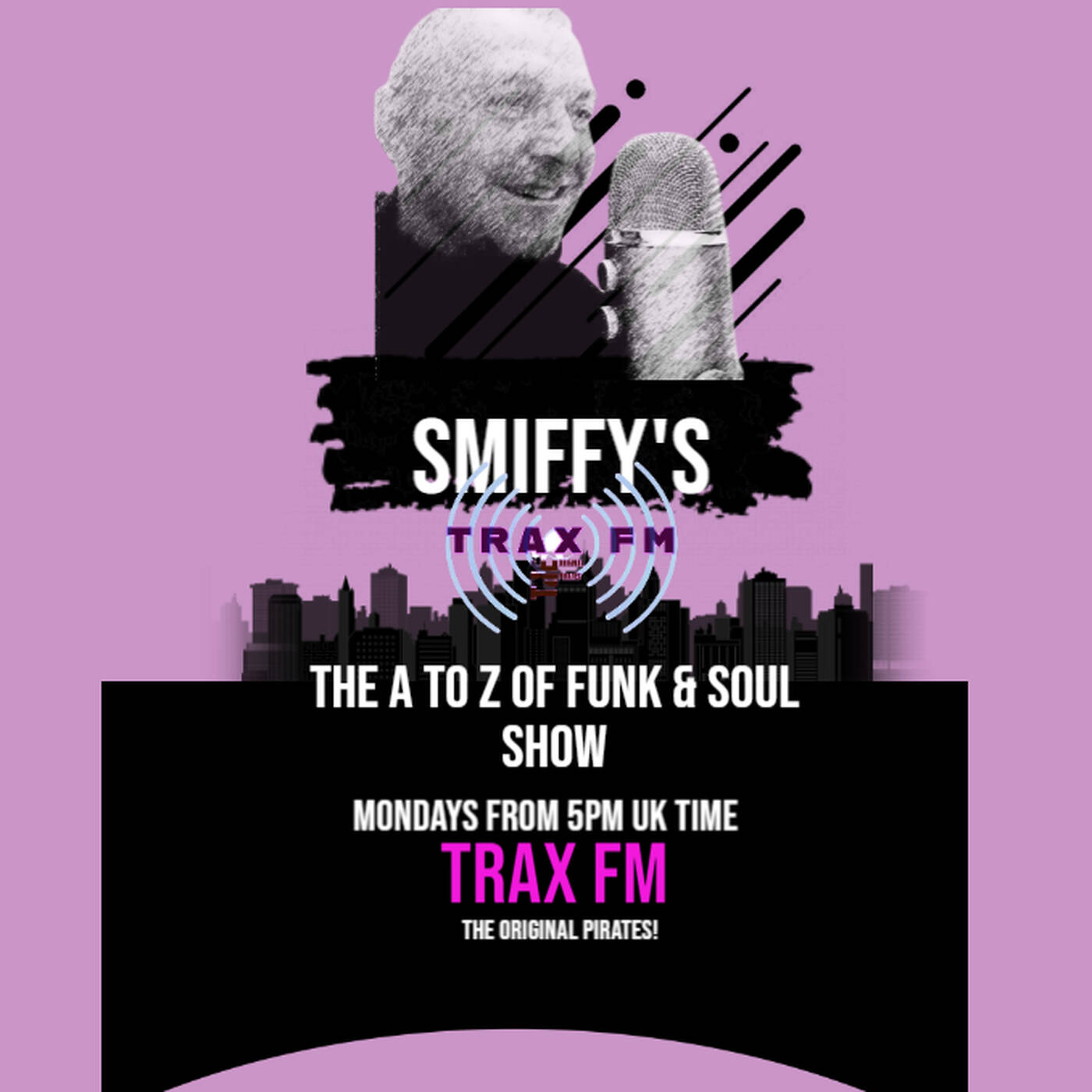Smiffy's A to Z of Funk & Soul Show Replay On www.traxfm.org - 6th November 2023 episode artwork