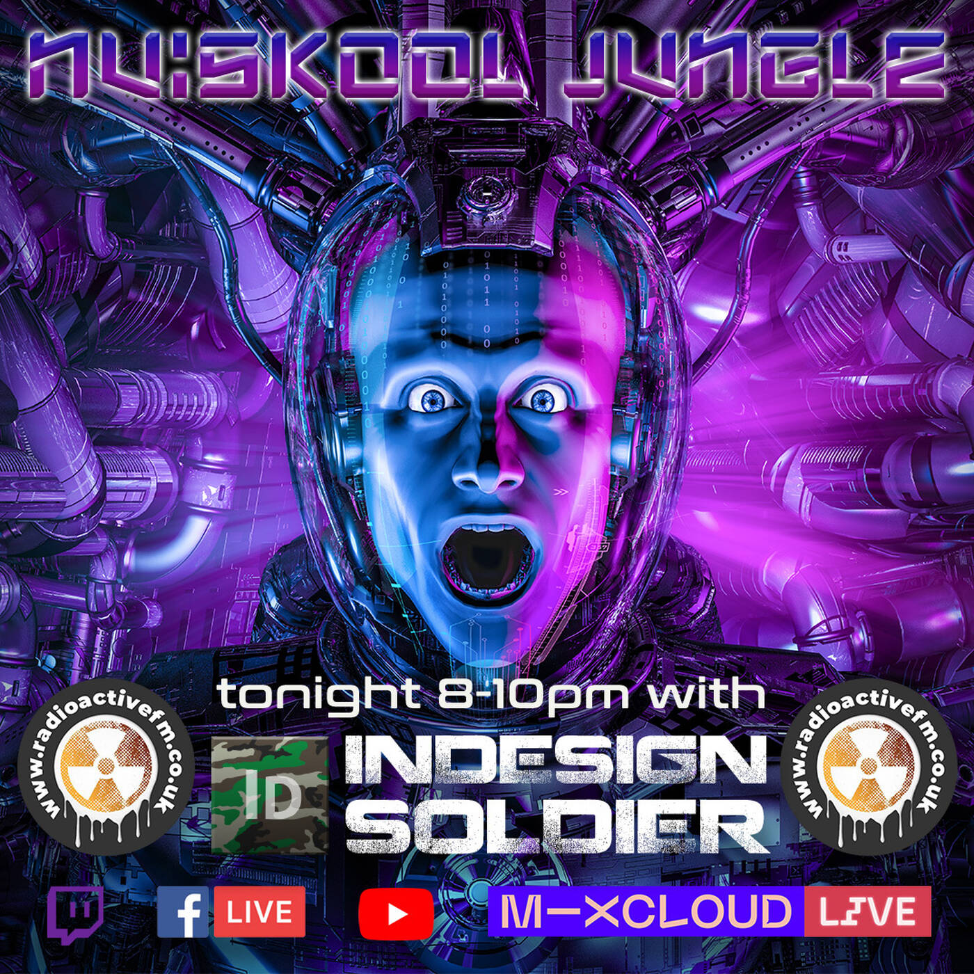 Indesign Soldier | Nu:Skool Jungle | 070921 episode artwork