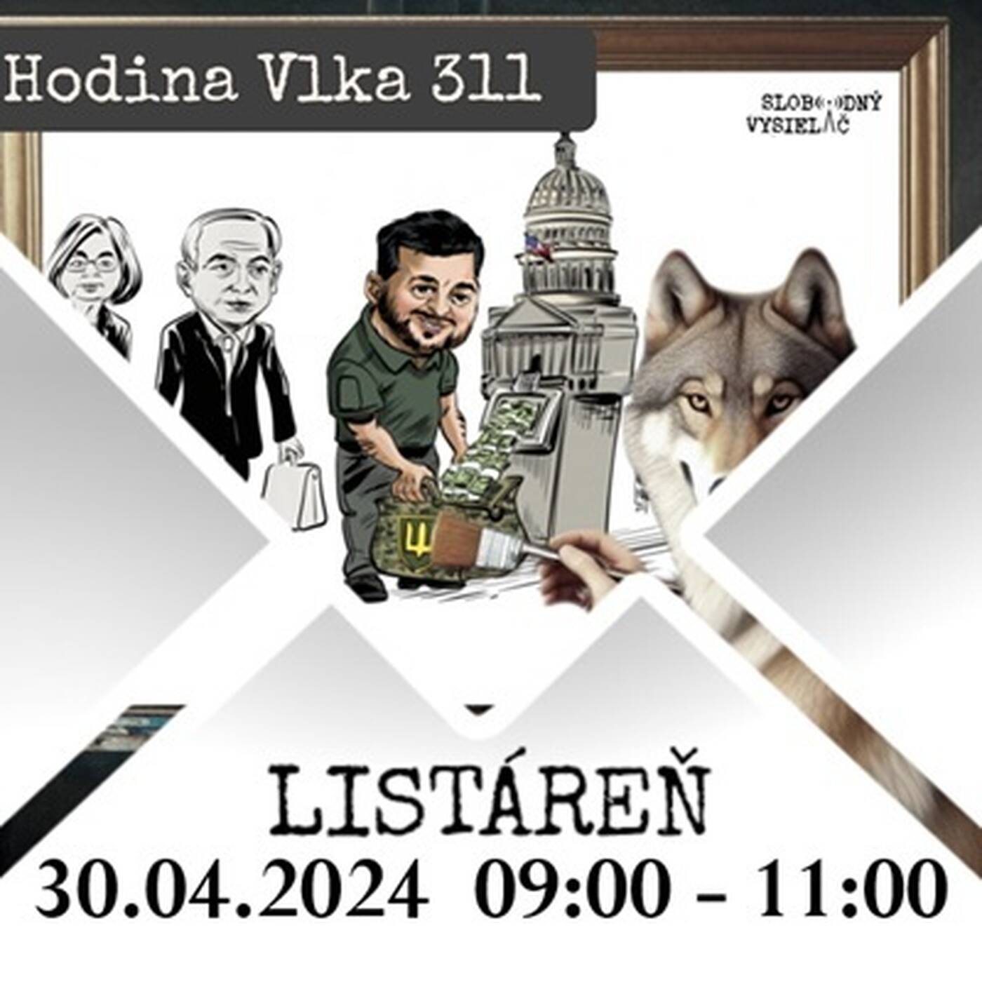 Hodina vlka 311 - 2024-04-30 listáreň episode artwork